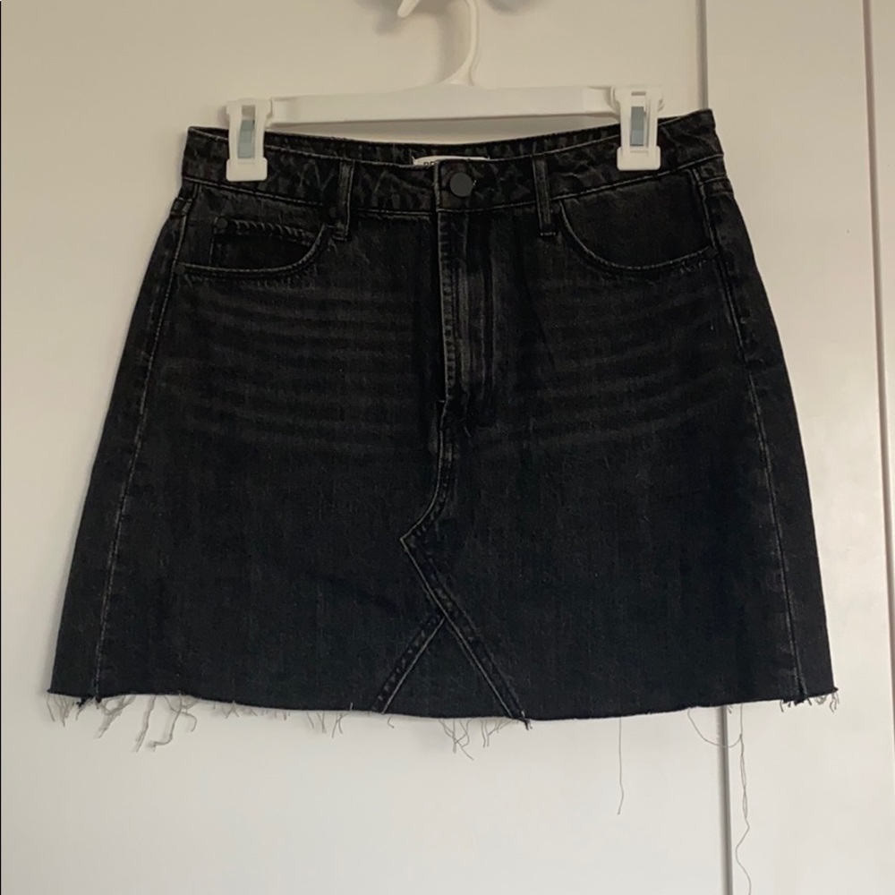 BP X CLAUDIA BLACK DENIM SKIRT